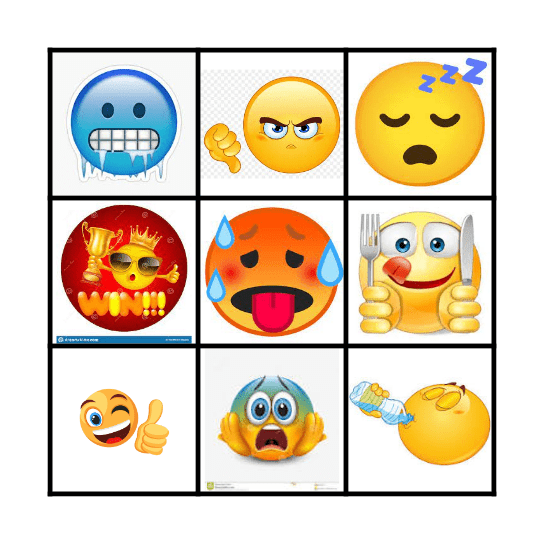 Tener Expressions Bingo Card