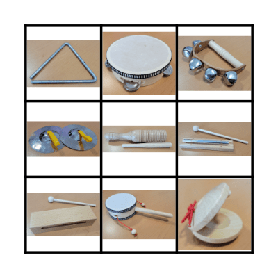 BINGO MUSICAL Bingo Card