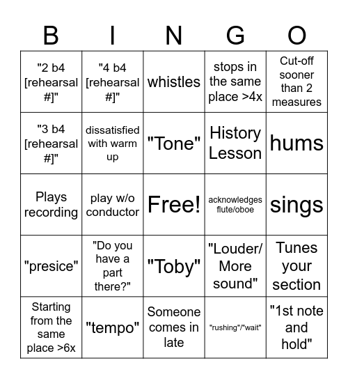 Dr. Stone BINGO Card
