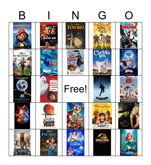 Y.O.U. Family Night Cycle Two Bingo Card