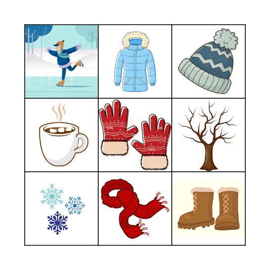 Invierno Bingo Card