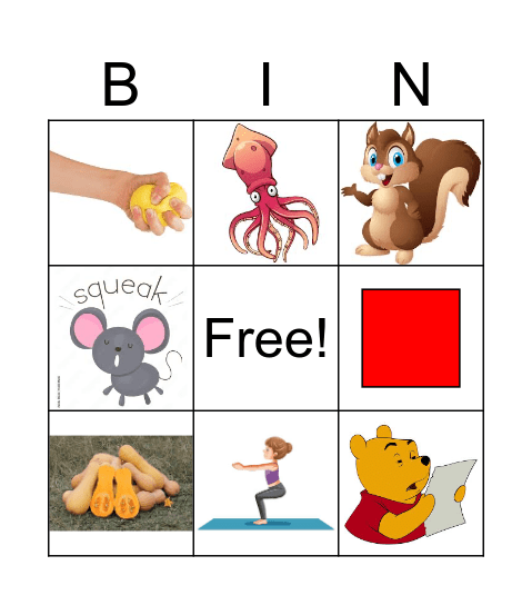 SKW Bingo Card