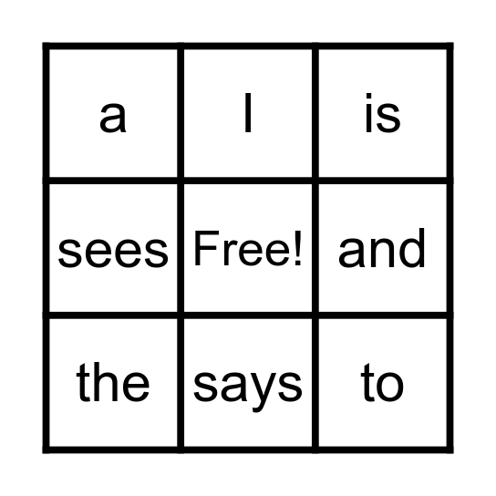 Kakano Bingo Card
