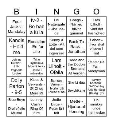 Bodega Banko Bingo Card