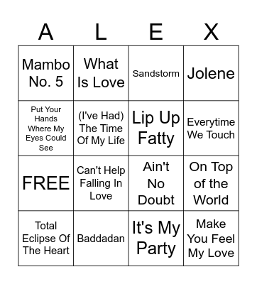Your Weekly Fix of Everything - BINGO Card