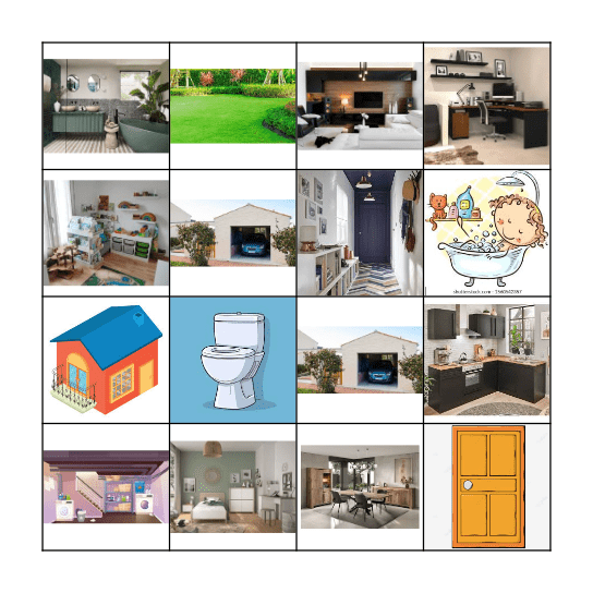 La maison n°1 Bingo Card