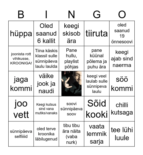 MERKA Bingo Card