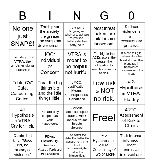 Jingle Bingo Card
