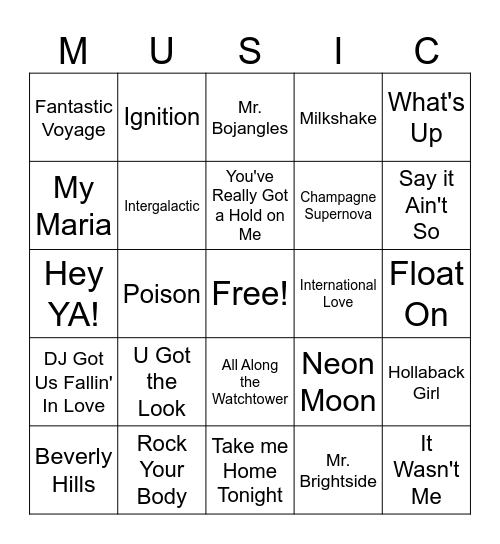 Stu-INGO Bingo Card
