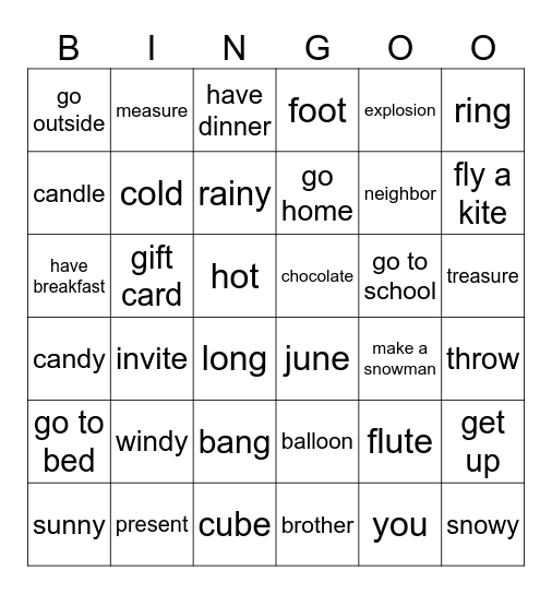 REVIEW 7,8,9_GRADE 4 Bingo Card