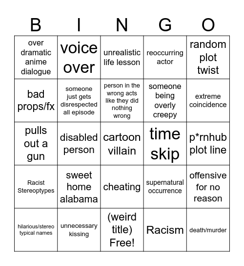 Tomorrow's Teaching Bingo Card