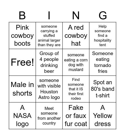 WINE GARDEN FUN! Bingo Card
