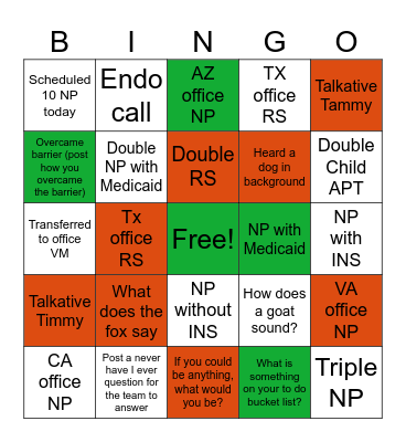 ☘️Lucky Bingo☘️ Bingo Card