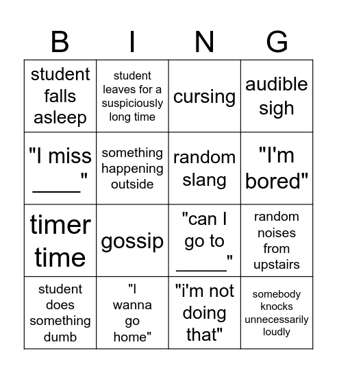 Ms toll bingo Card