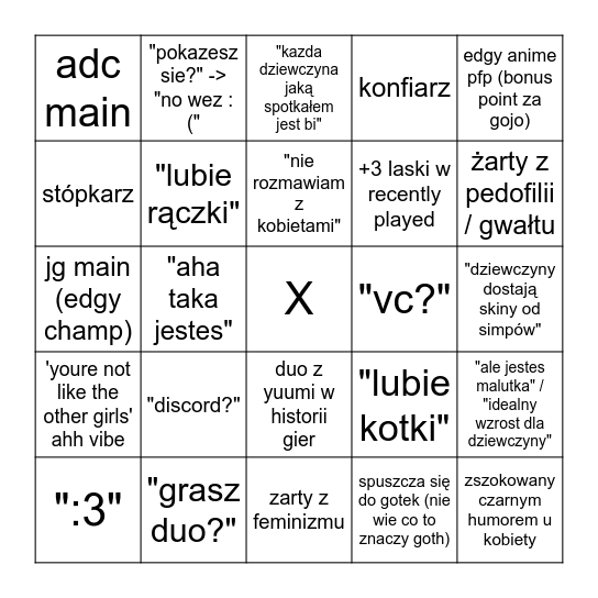 eboy bingo Card