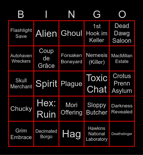 BEST SWF EUW - Full SWF Bingo Card