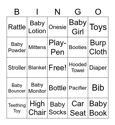 qaw Bingo Card
