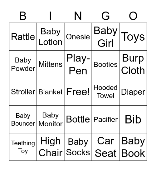 qaw Bingo Card