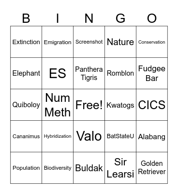 ICE BREAKER Bingo Card