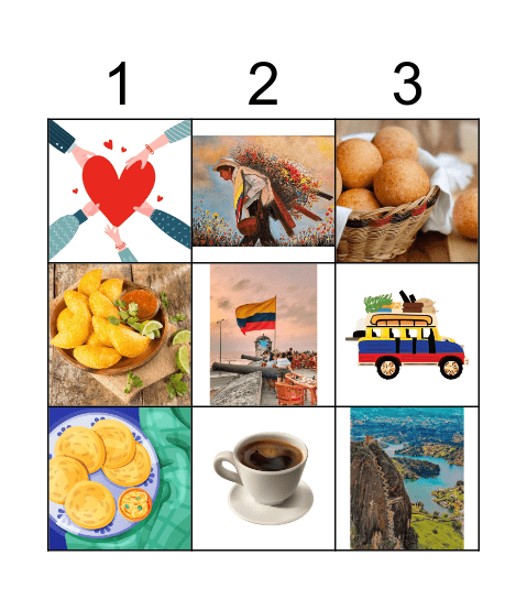 CARIDAD BINGO Card