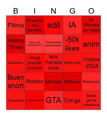 >AAAAAAAAAAAAAAAA Bingo Card