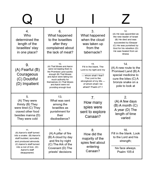March 9, 2025 Bingo Card