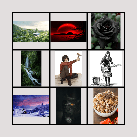 What I think Bingo Card