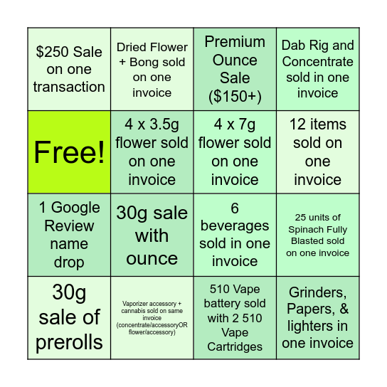 PL Harvest Hills x BINGO! Bingo Card