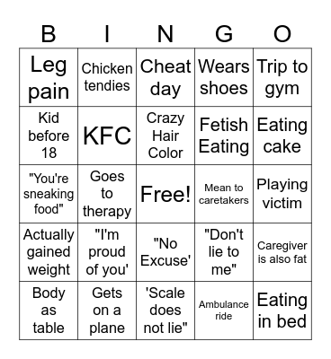 Dr. Now BINGO Card
