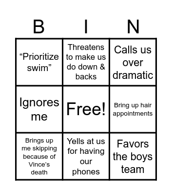 Kelly BINGO 2025‼️ Bingo Card