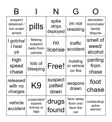 op live bingo Card