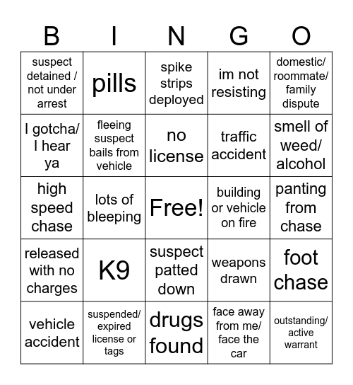 op live bingo Card
