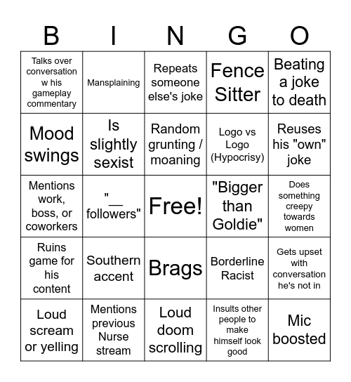 Logo Bingo Card