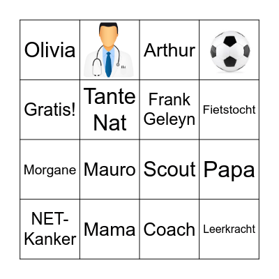 Het Net Bingo Card