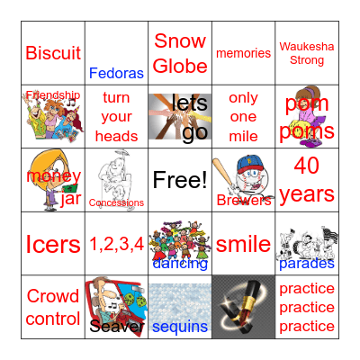 Grannie Bingo Card