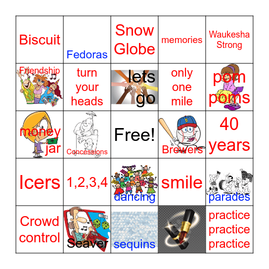 Grannie Bingo Card