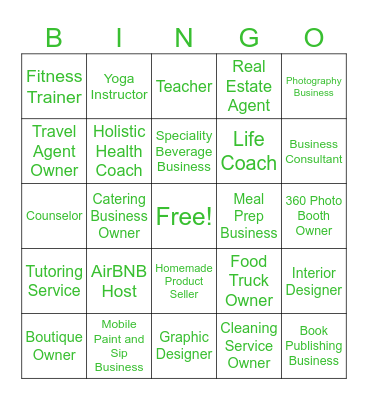Boss Brunch Bingo Card