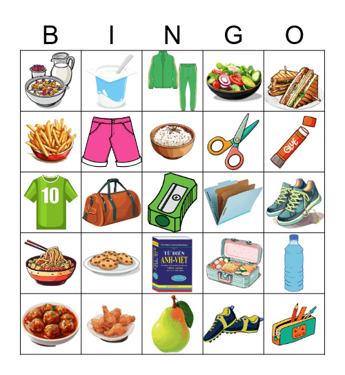 What have you got? Bingo Card
