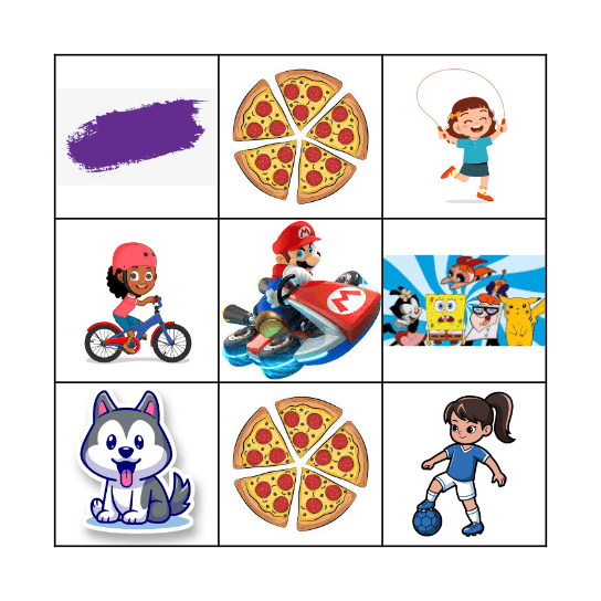 Get to Know Me BINGO! Bingo Card