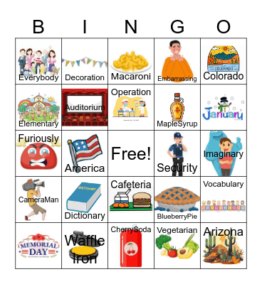 R Bingo Card