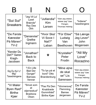 Pico Pizza Bingo Card