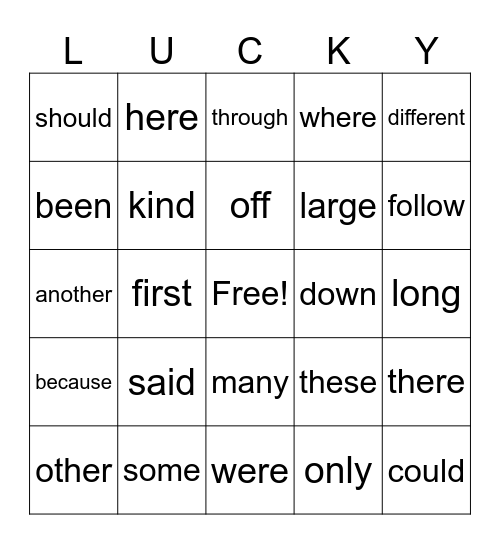 St. Patrick's Day 2 Bingo Card