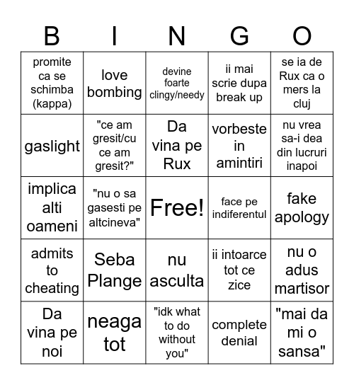lol Bingo Card