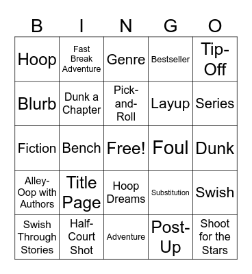 OFMS Books & Basketball Bingo 2025 Bingo Card
