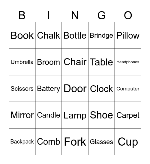 Brooklyn BINGO Card