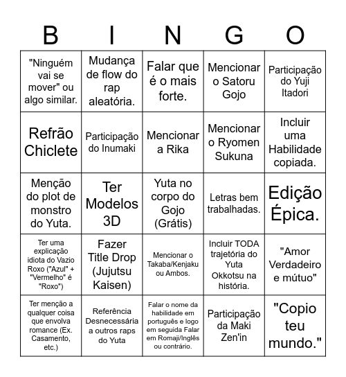 M4RKIM - PURO AMOR INFINITO BINGO Card