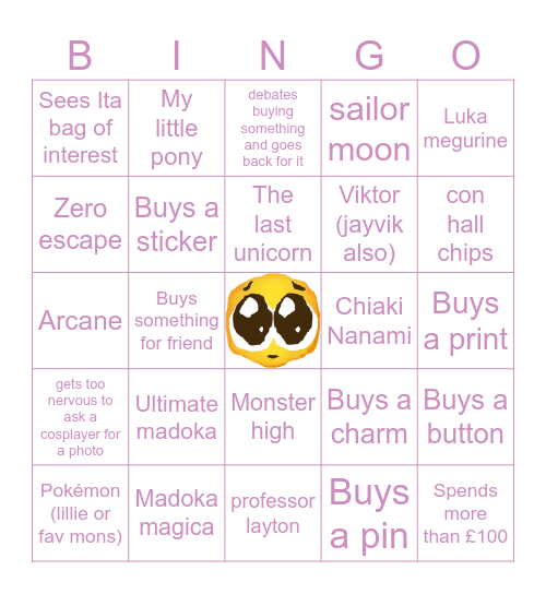 megacon bham march 25 Bingo Card