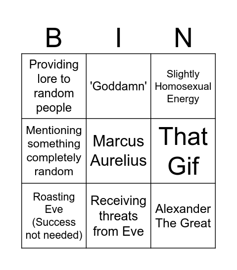 KRISH BINGO Card