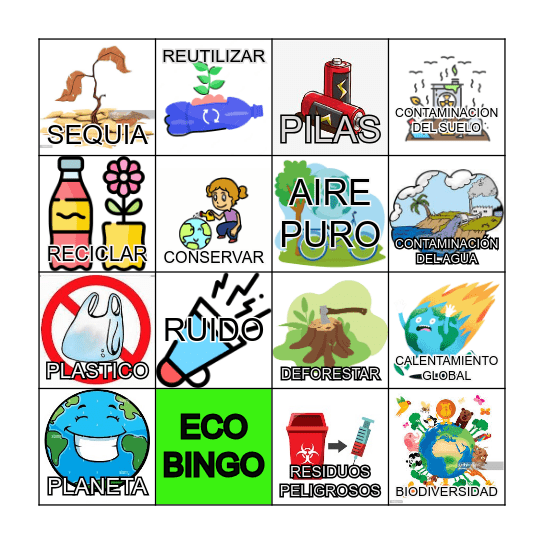 ECO BINGO Card