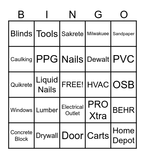 SUPER PROS Bingo Card